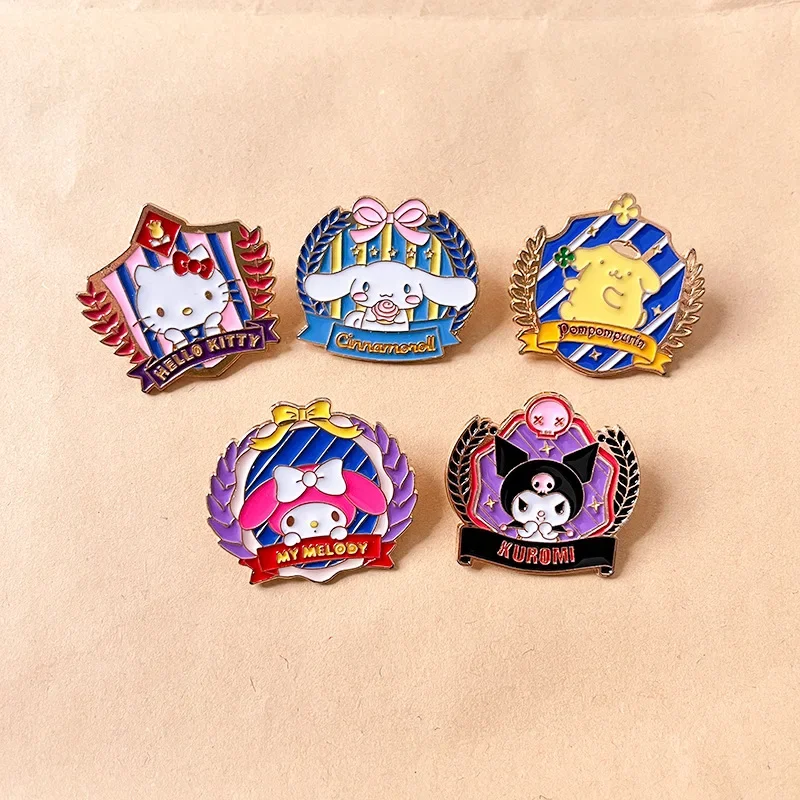 Sanrioed Cute Pins HelloKittys Kuromis Badges Popular Anime Brooch Student Cartoon Enamel Lapel Pins for Backpack Accessories
Sanrioed Cute Pins HelloKittys Kuromis Badges Popular Anime Brooch Student Cartoon Enamel Lapel Pins for Backpack Accessories