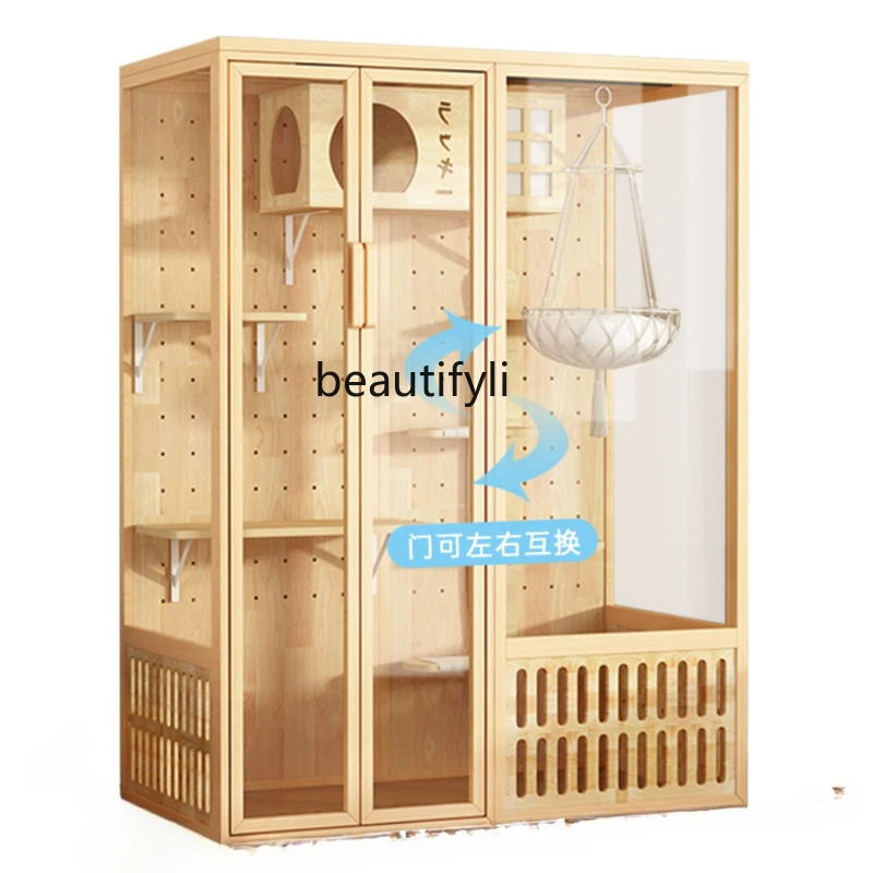 Cat Villa Cat Cage Home Large Space Luxury Indoor Cat Park Customizable Cat House Panoramic Glass Cat House
Cat Villa Cat Cage Home Large Space Luxury Indoor Cat Park Customizable Cat House Panoramic Glass Cat House