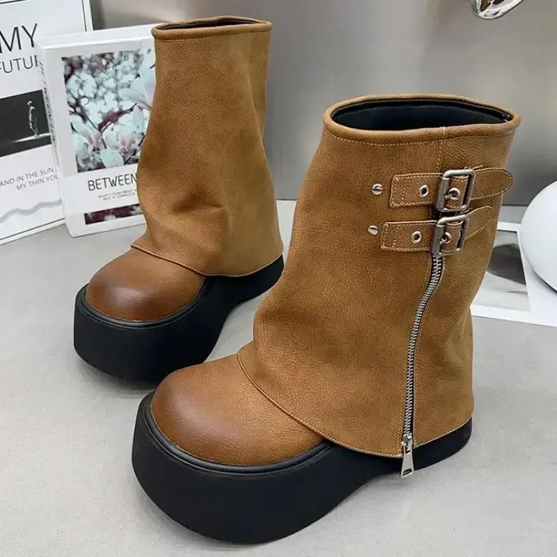 Women Flats Platform Chelsea Ankle Boots Winter 2024 New Casual Walking Shoes Designer Brand Gladiator Goth Motorcycle Botas
Women Flats Platform Chelsea Ankle Boots Winter 2024 New Casual Walking Shoes Designer Brand Gladiator Goth Motorcycle Botas