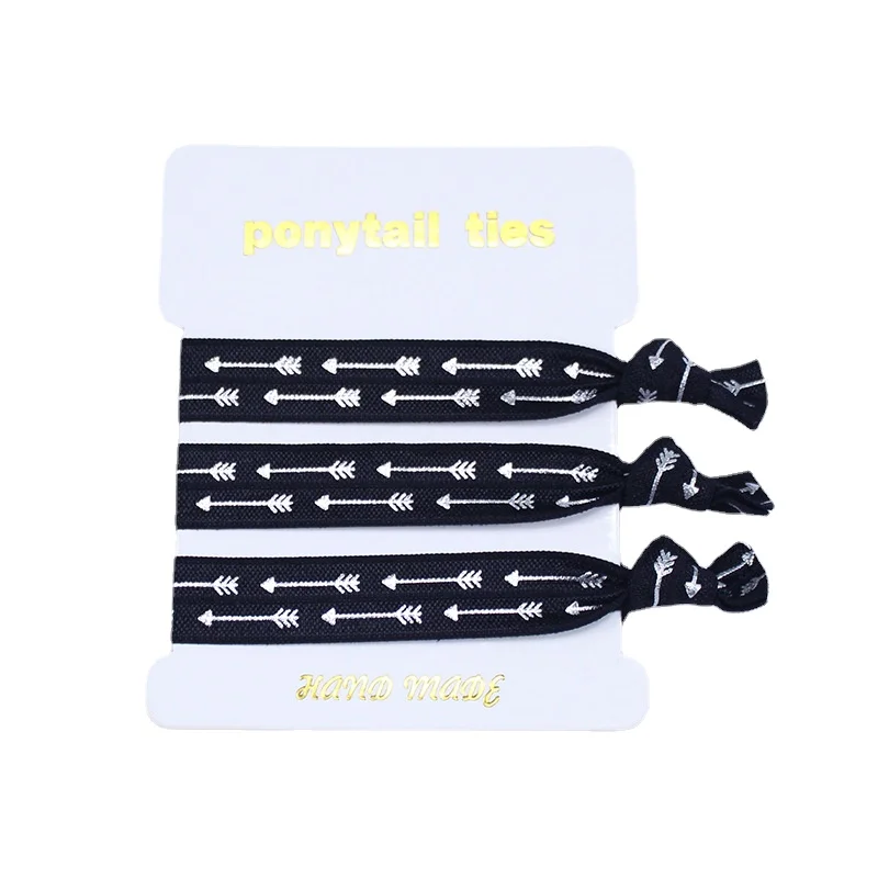 20086 1.5CM (5/8") 100 Yards Arrow Foil Print FOE Fold Over Elastic Bands HAIR TIES Knotting Hairband גומיות קטנות
20086 1.5CM (5/8") 100 Yards Arrow Foil Print FOE Fold Over Elastic Bands HAIR TIES Knotting Hairband גומיות קטנות