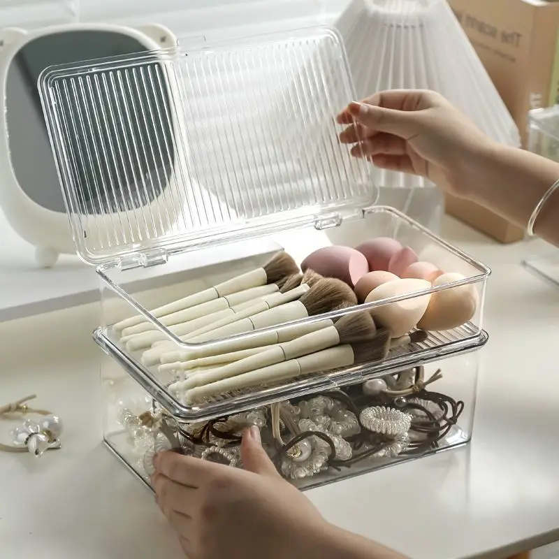 Storage Organizer Box Containers With Lid For Cosmetics,Perfumes,Stationery,Sundries,Lipsticks, Mask,Desktops Finishing Up Box
Storage Organizer Box Containers With Lid For Cosmetics,Perfumes,Stationery,Sundries,Lipsticks, Mask,Desktops Finishing Up Box