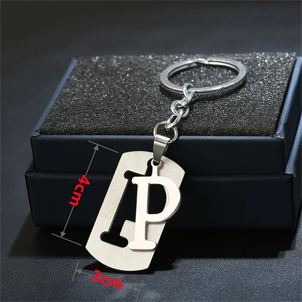 Stainless Steel 26 Letters Keychain Wallet Decoration Double-Deck Metal Initial Letter Pendant With Key Holder For Men Cool Gift 2 Mallzona S3d70318ecea3456a9ca4dbd2f9e883f1S Stainless Steel 26 Letters Keychain Wallet Decoration Double-Deck Metal Initial Letter Pendant With Key Holder For Men Cool Gift Mallzona