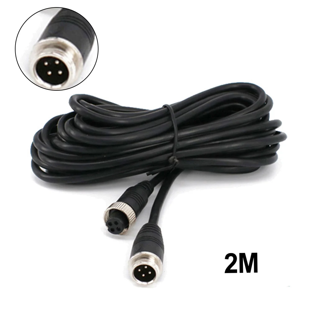 High Quality Extension Cable Black Copper Aviation Cable Video Extension Cable For Car Bus Truck Reversing Camera
High Quality Extension Cable Black Copper Aviation Cable Video Extension Cable For Car Bus Truck Reversing Camera