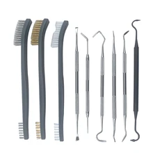 9Pcs Pick and Brush Set Cleaning Kit with 3 Brushes 6 Dual-Ends Picks Multipurpose Car Detailing Cleaning Tool Accessories
9Pcs Pick and Brush Set Cleaning Kit with 3 Brushes 6 Dual-Ends Picks Multipurpose Car Detailing Cleaning Tool Accessories