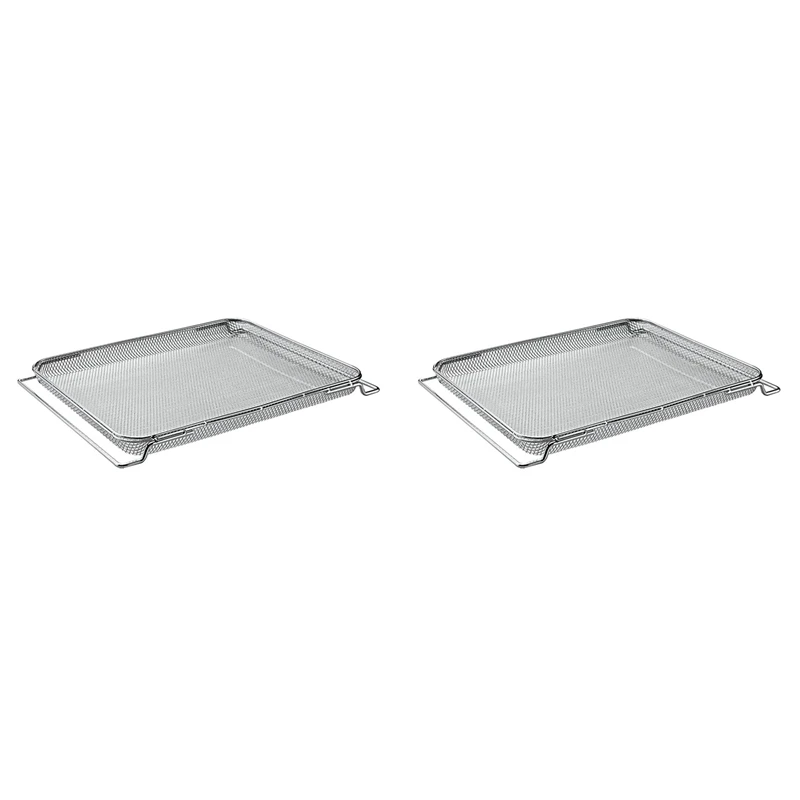 2X Replacement Air Fry Basket For Ninja Foodi DT251 DT201 DT200 Air Fryer Oven,Stainless Steel Air Fryer Oven
2X Replacement Air Fry Basket For Ninja Foodi DT251 DT201 DT200 Air Fryer Oven,Stainless Steel Air Fryer Oven