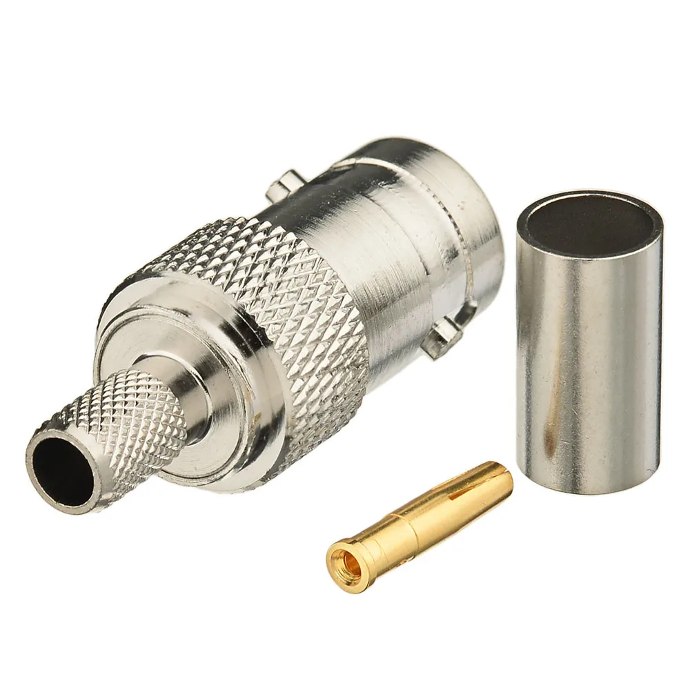 Superbat BNC Crimp Female RF Coaxial Connector for Cable RG58,RG142,LMR195 for Wireless
Superbat BNC Crimp Female RF Coaxial Connector for Cable RG58,RG142,LMR195 for Wireless