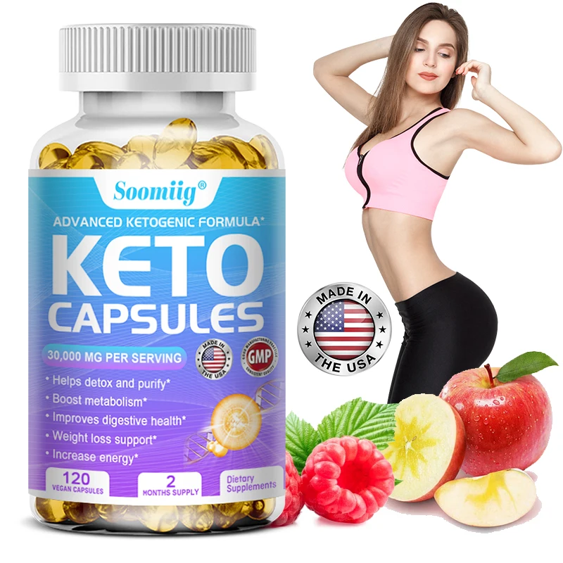 Keto Fat Burning Capsules - Reduce Belly Cellulite, Digestive Health & Promote Whole Body Detoxification
Keto Fat Burning Capsules - Reduce Belly Cellulite, Digestive Health & Promote Whole Body Detoxification
