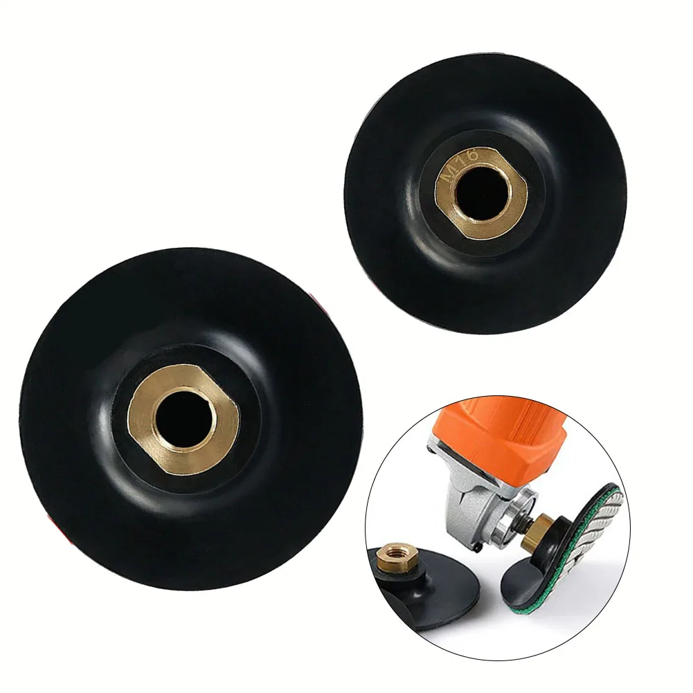 1pc Rubber Backing Pad Polishing Pad Grinding Disc Holder 3/4inch M16 Bore For Angle Grinder Electric Polisher Power Tools
1pc Rubber Backing Pad Polishing Pad Grinding Disc Holder 3/4inch M16 Bore For Angle Grinder Electric Polisher Power Tools