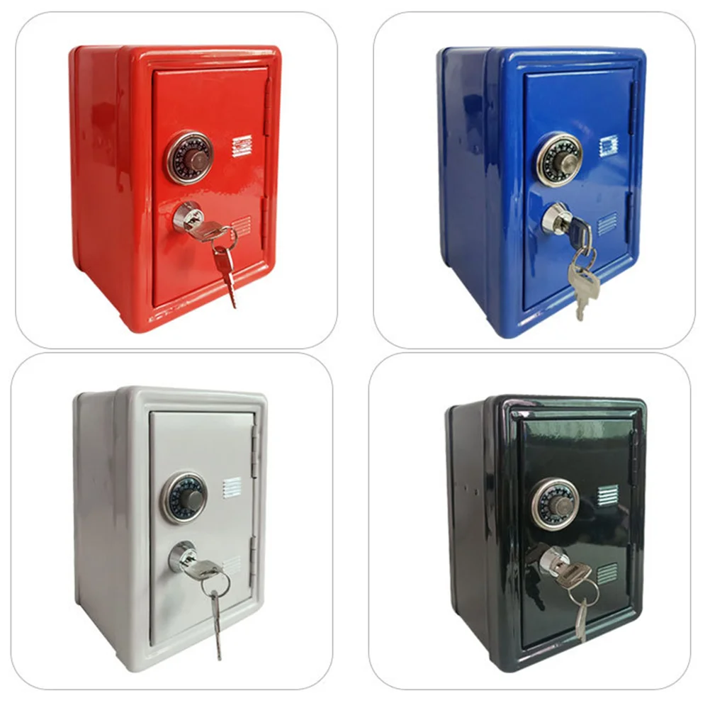 Miniature Metal Safe Box Creative Iron Piggy Bank Mini Strongbox Shape Saving Pot Desktop Money Box Ornaments for Home Red
Miniature Metal Safe Box Creative Iron Piggy Bank Mini Strongbox Shape Saving Pot Desktop Money Box Ornaments for Home Red
