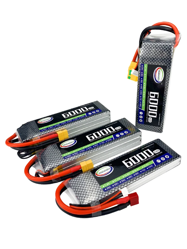 Новые батареи 6S 22,2 в 6000 25C 35C и 60C RC LiPo Аккумулятор для радиоуправляемого самолета квадрокоптера дрона автомобиля RC игрушки
Новые батареи 6S 22,2 в 6000 25C 35C и 60C RC LiPo Аккумулятор для радиоуправляемого самолета квадрокоптера дрона автомобиля RC игрушки