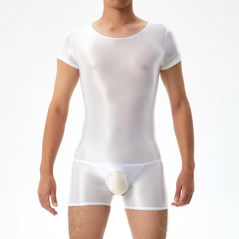 Bodysuit Underwear Bodystocking Bodysuit Glossy Jumpsuits Men Polyester Romper Singlet Sport Leotard Tank Top New
Bodysuit Underwear Bodystocking Bodysuit Glossy Jumpsuits Men Polyester Romper Singlet Sport Leotard Tank Top New