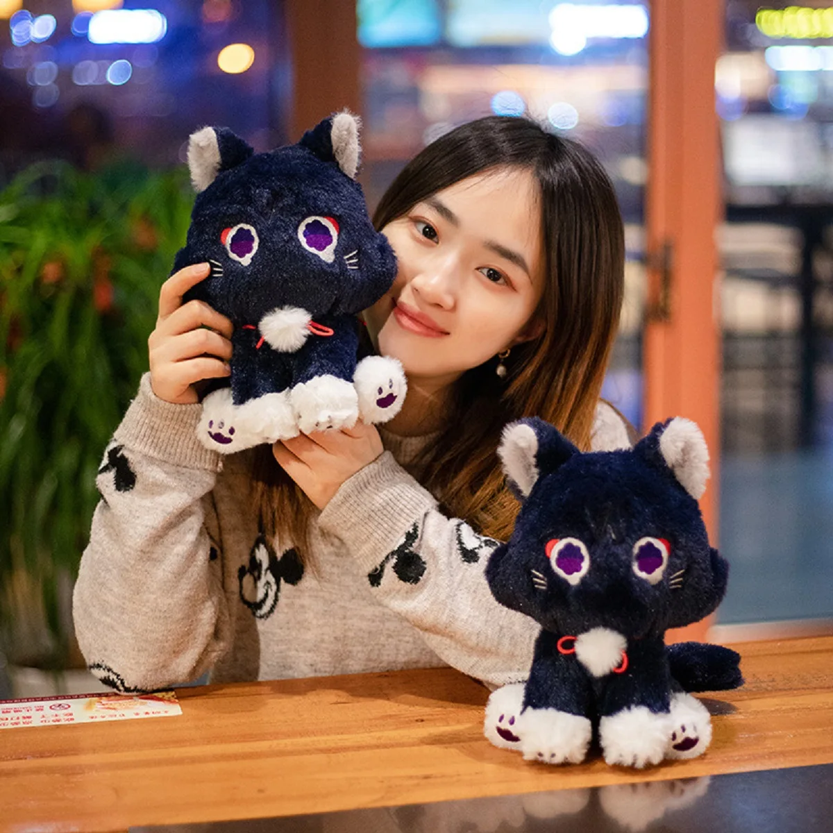 Anime Genshin Impact Scaramouche Cat Cute Plush Doll 25cm Wanderer Pet Cosplay Stuffed Pillow Toy Birthday Gift
Anime Genshin Impact Scaramouche Cat Cute Plush Doll 25cm Wanderer Pet Cosplay Stuffed Pillow Toy Birthday Gift