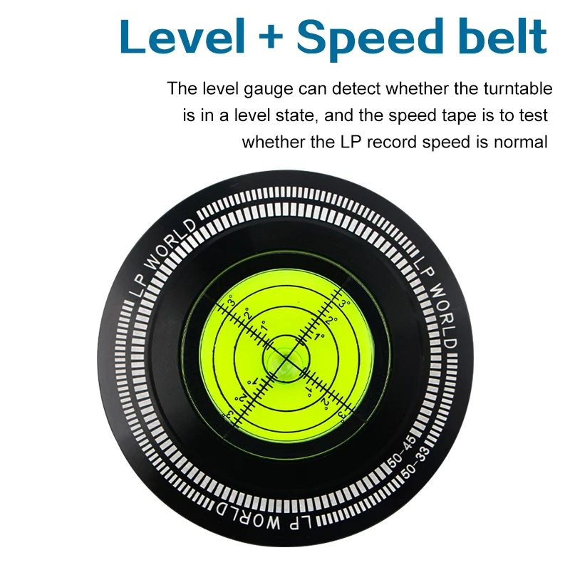 Hi-end Aluminum Alloy Phonograph Audio Disc Town 50Hz LP Vinyl Record Stabilizer Shock Absorber
Hi-end Aluminum Alloy Phonograph Audio Disc Town 50Hz LP Vinyl Record Stabilizer Shock Absorber