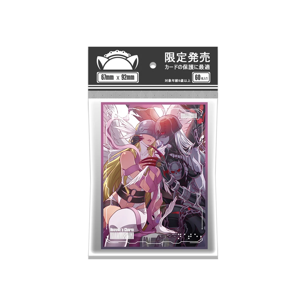 60PCS 67x92mm Holographic Card Sleeves Angewomon Devimon Anime Card Cover Shield Card Cover for TCG/PKM/MTG Trading Cards
60PCS 67x92mm Holographic Card Sleeves Angewomon Devimon Anime Card Cover Shield Card Cover for TCG/PKM/MTG Trading Cards