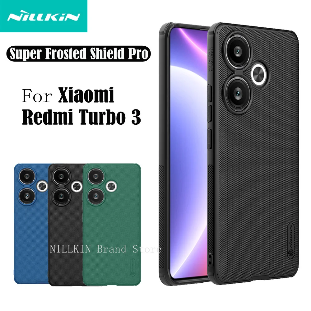 Nillkin For Xiaomi Redmi Turbo 3 Case Frosted Shield Pro TPU Frame PC Shell Luxury Back Cover For Redmi Turbo3 With Lanyard Hole
Nillkin For Xiaomi Redmi Turbo 3 Case Frosted Shield Pro TPU Frame PC Shell Luxury Back Cover For Redmi Turbo3 With Lanyard Hole