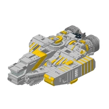 MOC 23774 XS Freighter Building Block Kit DIY Space Wars Deploying Soldiers Spaceship Brick Model Kid Brain Toy Gift Home Decore
MOC 23774 XS Freighter Building Block Kit DIY Space Wars Deploying Soldiers Spaceship Brick Model Kid Brain Toy Gift Home Decore