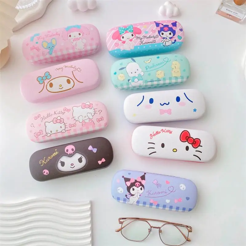 Sanrio Glasses Case Hello Kitty Cinnamoroll Kuromi Melody Kawaii Cute Creative Portable Myopia Glasses Storage Box Girls Gifts
Sanrio Glasses Case Hello Kitty Cinnamoroll Kuromi Melody Kawaii Cute Creative Portable Myopia Glasses Storage Box Girls Gifts