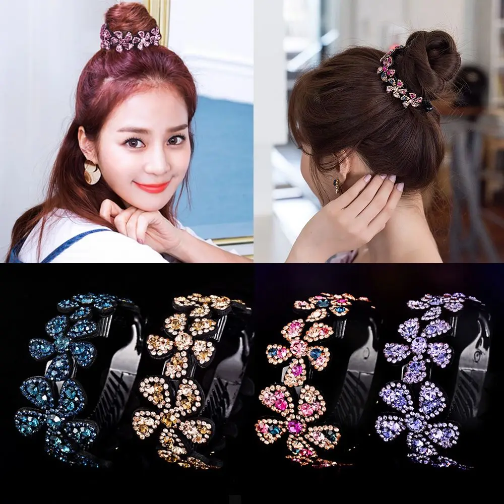 Hair Accessories Hairpin Expanding Flowers Hair Clips Rhinestone Hairpins Crystal Hair Claw Bird Nest Twist Clip
Hair Accessories Hairpin Expanding Flowers Hair Clips Rhinestone Hairpins Crystal Hair Claw Bird Nest Twist Clip