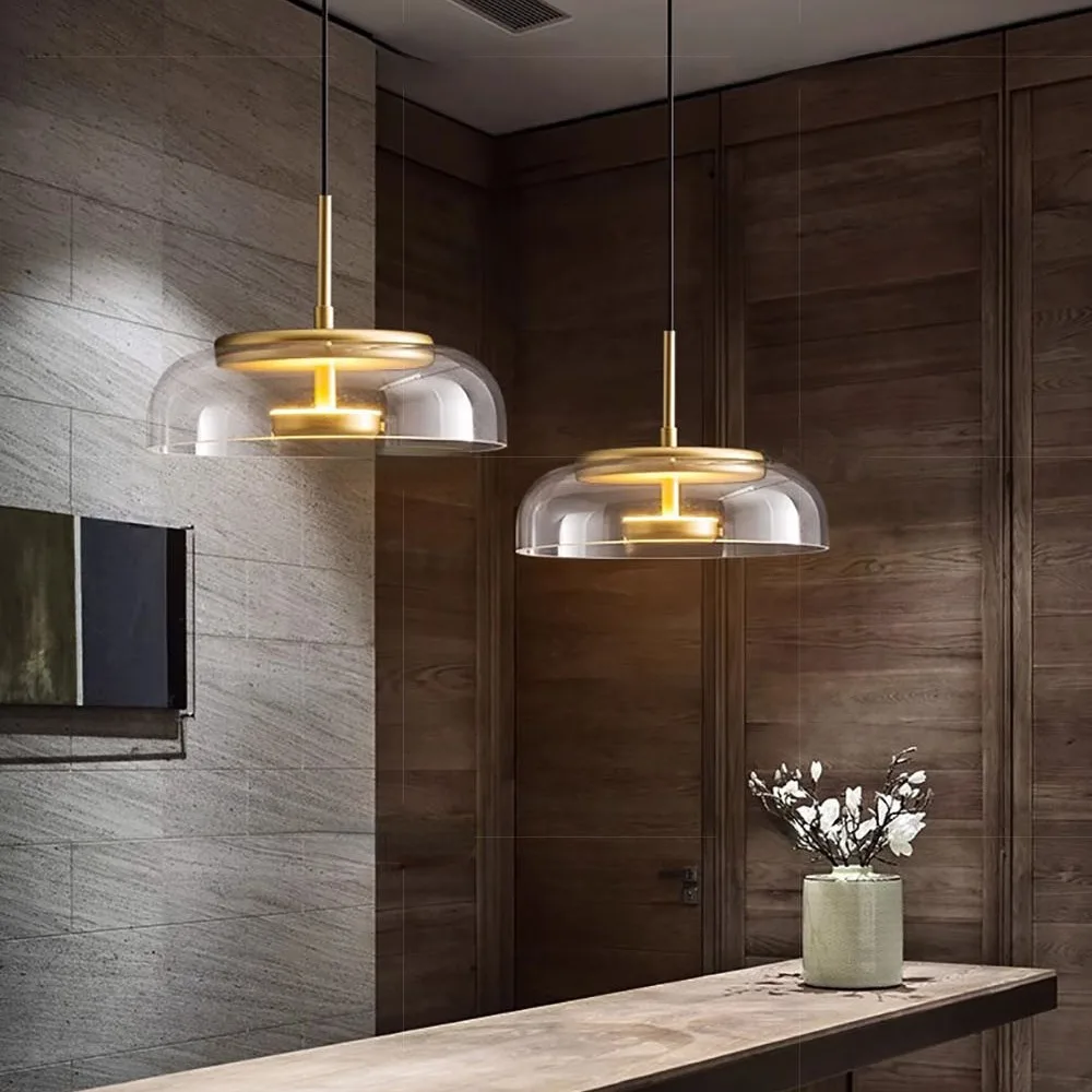 

Modern Pendant Lights Nordic LED Glass Hanglamp for Dining Room Bedroom Loft Lamp Bar Decor Luminaire Suspension Light Fixtures