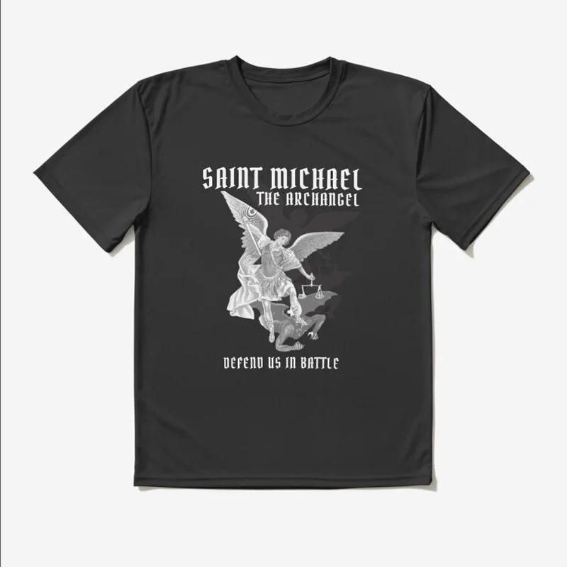 The Archangel Defend Us In Battle Saint Michael T-Shirt 100% Cotton O-Neck Summer Short Sleeve Casual Mens T-shirt Size S-3XL
The Archangel Defend Us In Battle Saint Michael T-Shirt 100% Cotton O-Neck Summer Short Sleeve Casual Mens T-shirt Size S-3XL