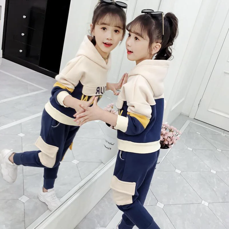 Children'S Clothes Boys And Girls Suits 2022 New Spring Two-Piece Hooded Sweater+Side Pocket Trousers Teens Autumn Clothing Sets
Children'S Clothes Boys And Girls Suits 2022 New Spring Two-Piece Hooded Sweater+Side Pocket Trousers Teens Autumn Clothing Sets