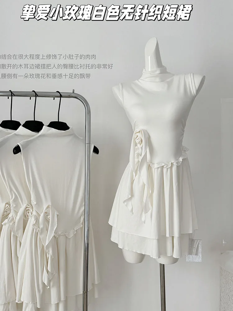 

Женское слитное платье с высоким воротником, бежевое ТРАПЕЦИЕВИДНОЕ ПЛАТЬЕ в стиле преппи, приталенное сказочное платье в стиле девушки Мори, корейское шикарное