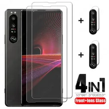 Tempered Glass for Sony Xperia 1 III IV 10 V IV 5 IV Screen Protector Camera Lens Protective Film for Sony  Xperia 1 10 IV Glass