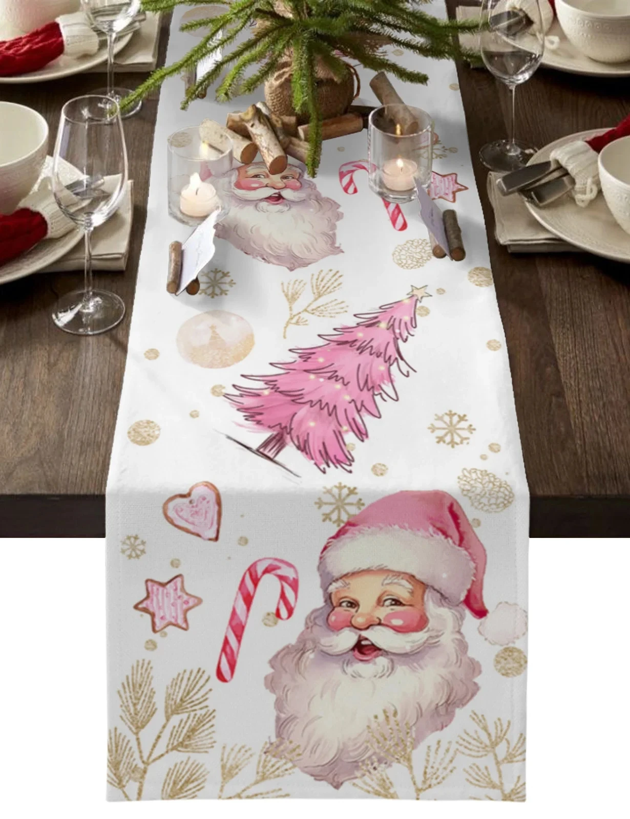 Santa Claus Pine Tree Christmas Linen Table Runners Party Table Decor Farmhouse Xmas Dining Table Runners Christmas Decorations
Santa Claus Pine Tree Christmas Linen Table Runners Party Table Decor Farmhouse Xmas Dining Table Runners Christmas Decorations