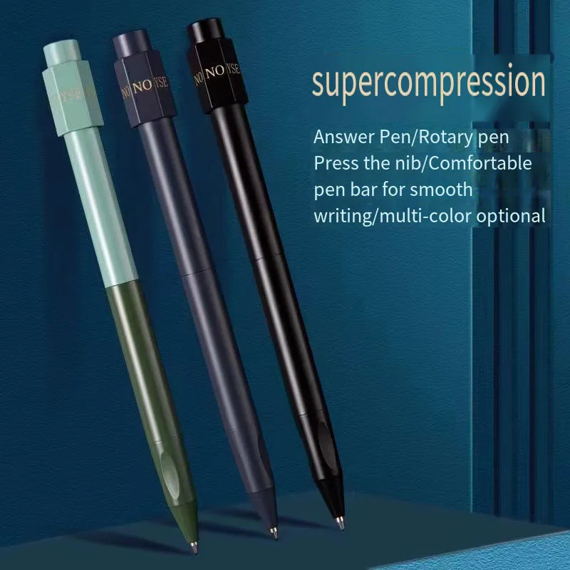 

New Creative Decompression Metal Pen Answering Pen Multi functional Rotating Pen Ball Pen Student Stationery