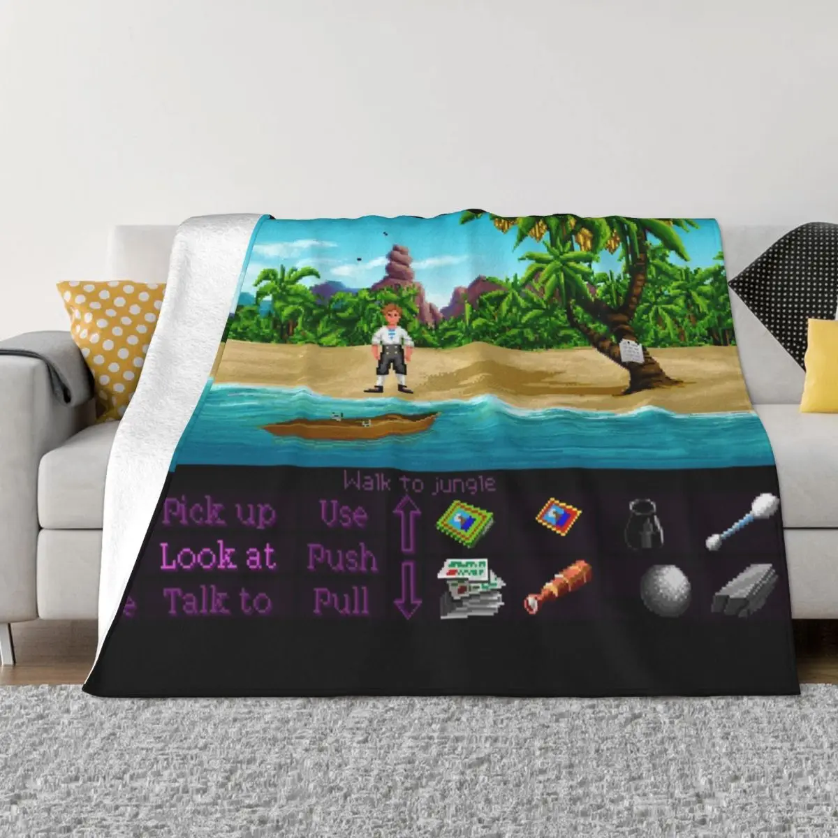 Finally on Monkey Island (Monkey Island 1) Throw Blanket blankets and throws Furrys Sofa Throw Blankets For Baby Blankets
Finally on Monkey Island (Monkey Island 1) Throw Blanket blankets and throws Furrys Sofa Throw Blankets For Baby Blankets