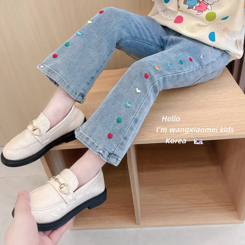 Girls' Spring Autumn New High Waist Denim Casual Versatile Fashionable Active Cute Comfortable Kids Children's Clothing Pants
Girls' Spring Autumn New High Waist Denim Casual Versatile Fashionable Active Cute Comfortable Kids Children's Clothing Pants