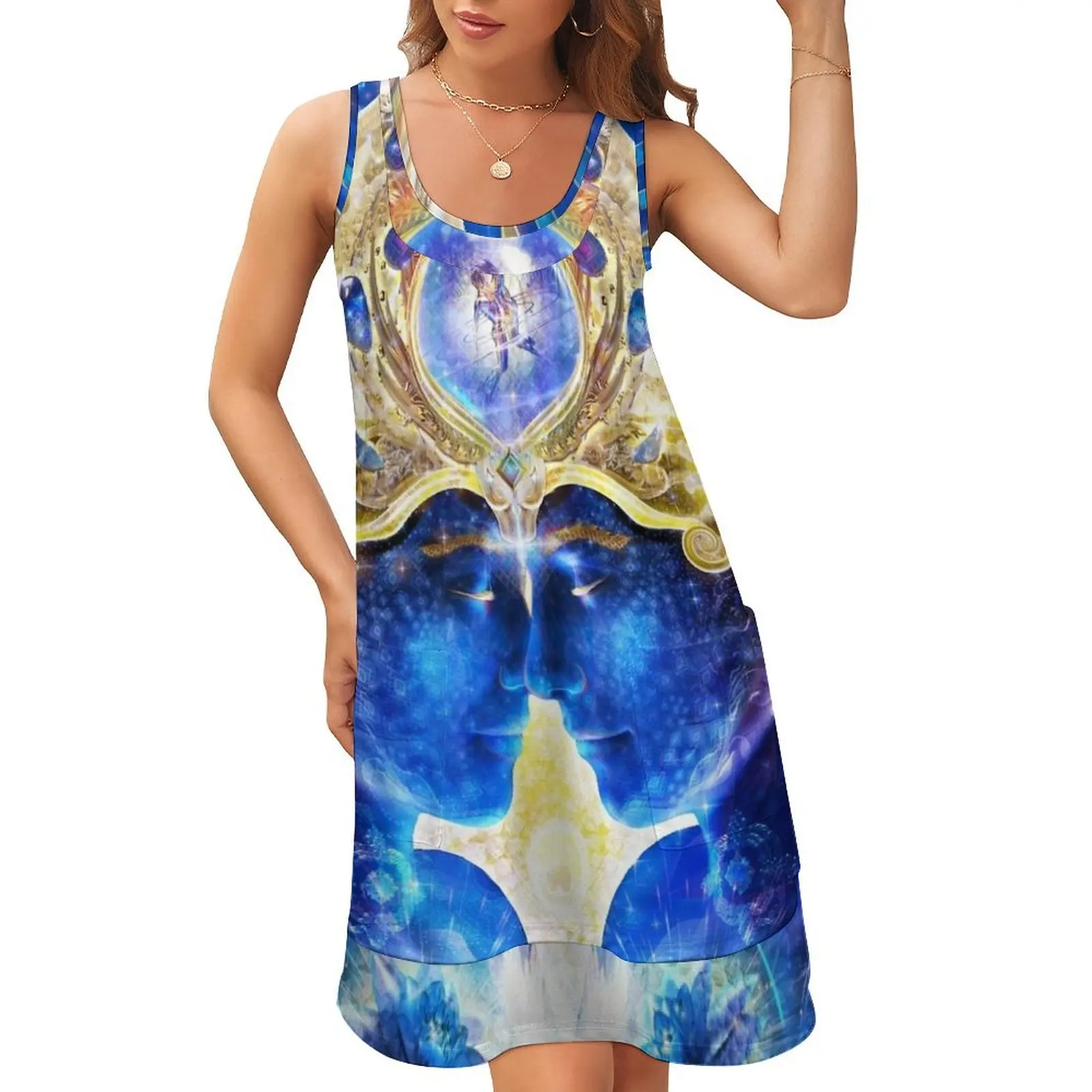 United in Vision Sleeveless U-Neck Fake Two Piece Dress dresses summer woman 2024 clothes for women
United in Vision Sleeveless U-Neck Fake Two Piece Dress dresses summer woman 2024 clothes for women