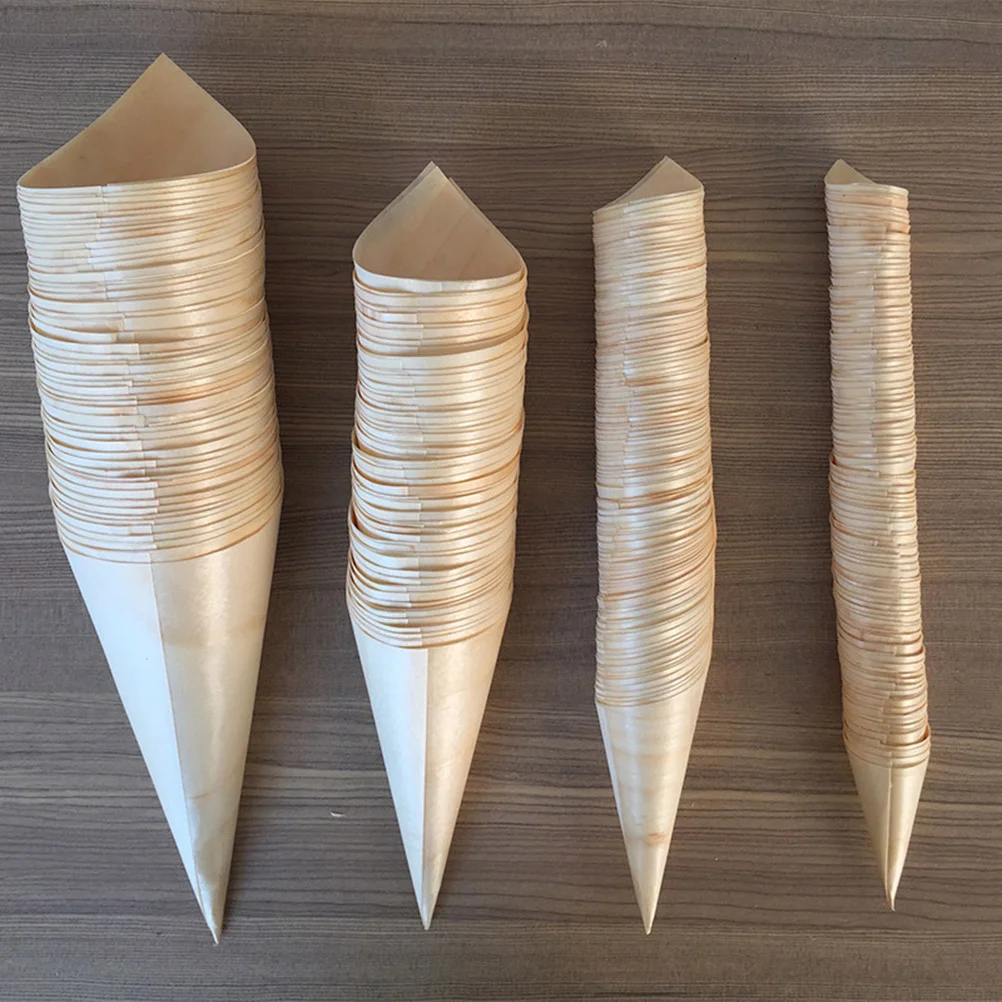 Disposable Wood Appetizer Cones Ice Cream Cups For Party Foods Snacks Nibbles Disposable Ice Cream Veneer Hand Roll
Disposable Wood Appetizer Cones Ice Cream Cups For Party Foods Snacks Nibbles Disposable Ice Cream Veneer Hand Roll