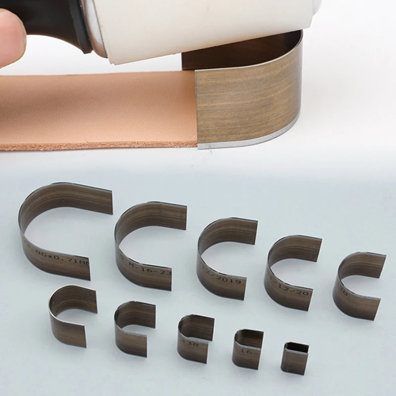 5-50mm Semicircular Leather Puncher DIY Leather Craft Die Half-round Metal Belt Cutting Punching Knife Hand Corner Tail Tool
5-50mm Semicircular Leather Puncher DIY Leather Craft Die Half-round Metal Belt Cutting Punching Knife Hand Corner Tail Tool