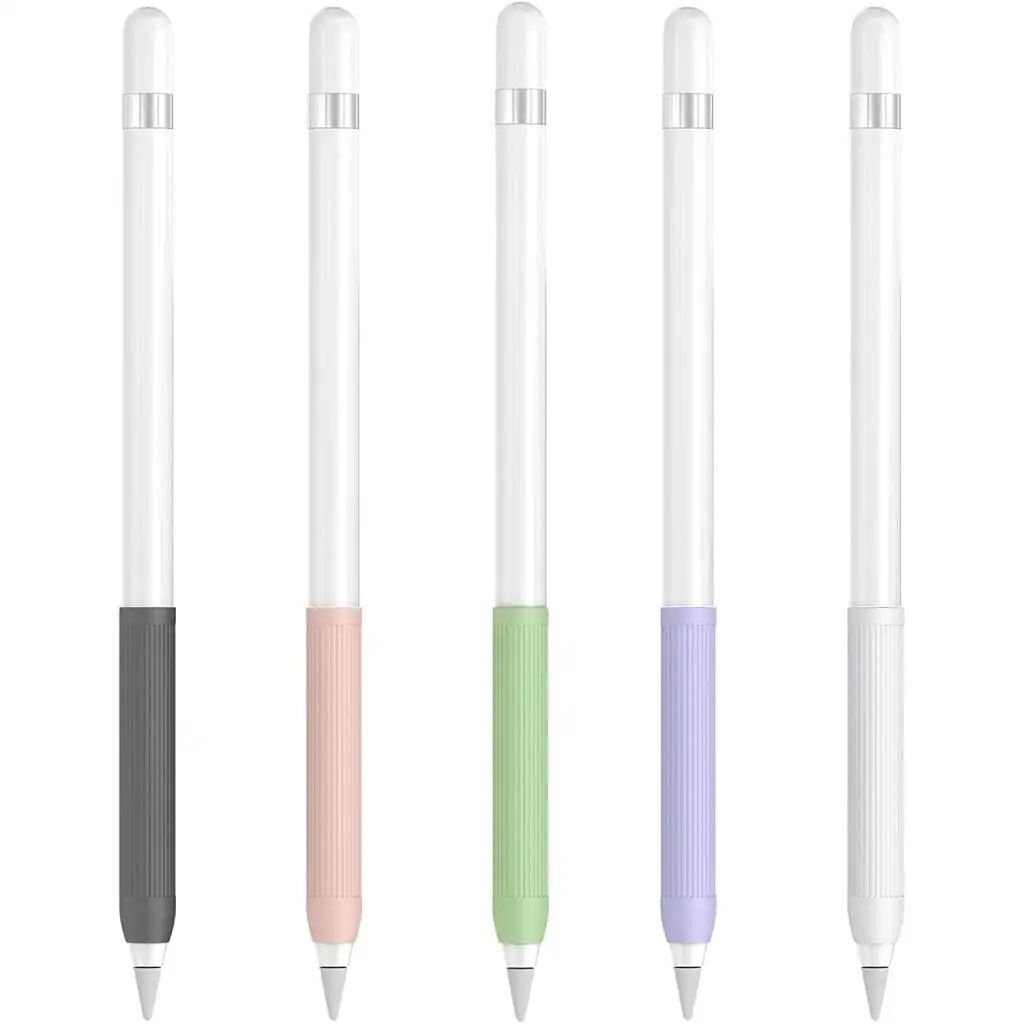 1x Silicone Pencil Grip Holder for Apple Pencil 1st and 2nd Gen Air .9" 2020, 10.2, 9.7, .5/ 11/12.9/9.7, 2019/2018 Pencil
1x Silicone Pencil Grip Holder for Apple Pencil 1st and 2nd Gen Air .9" 2020, 10.2, 9.7, .5/ 11/12.9/9.7, 2019/2018 Pencil
