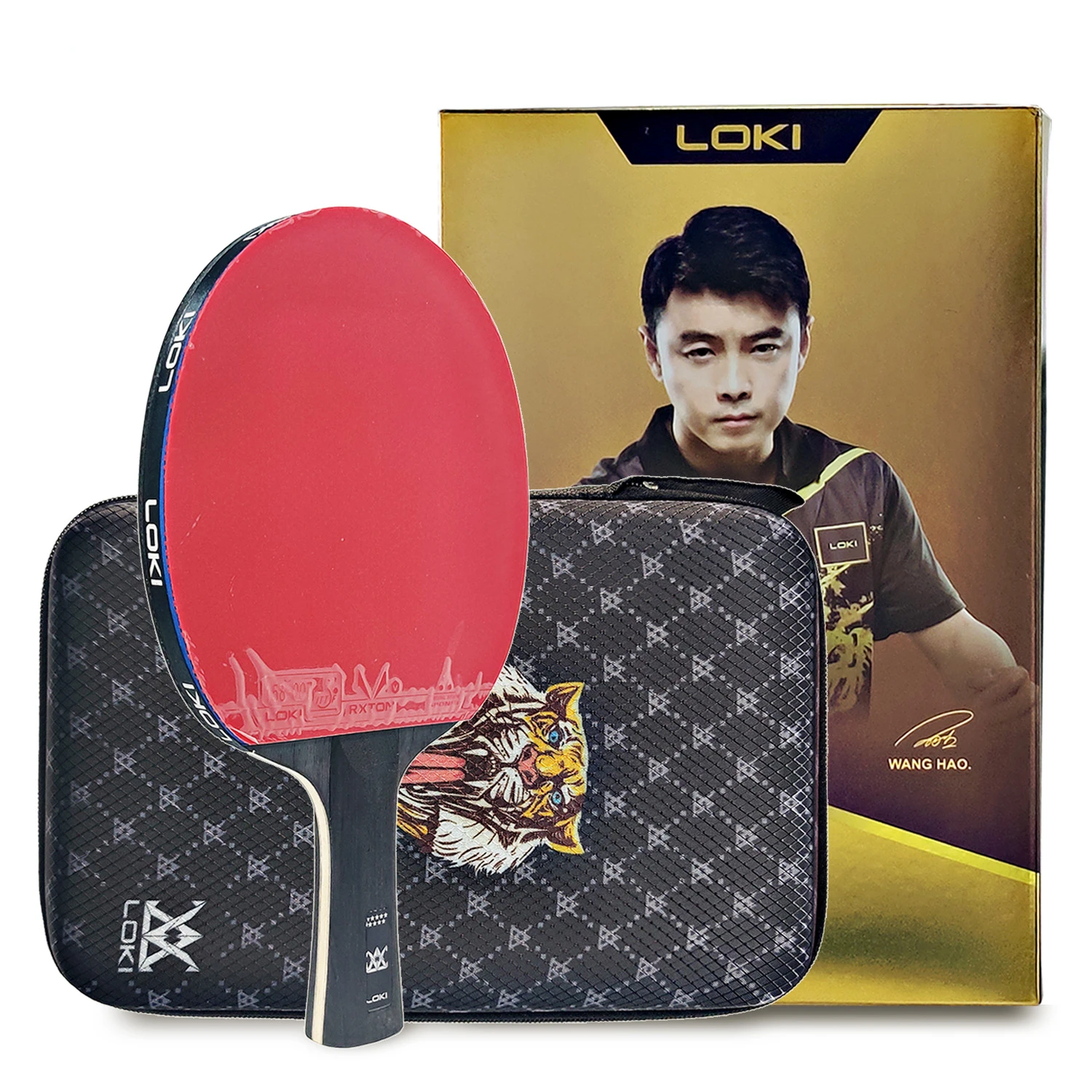Loki E-Series Table Tennis Racket Professional Carbon Blade Ping Pong Racket Paddle High Elastic Rubber
Loki E-Series Table Tennis Racket Professional Carbon Blade Ping Pong Racket Paddle High Elastic Rubber