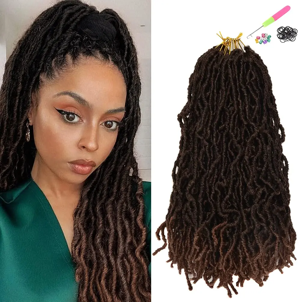 18 Inch New Faux Locs Crochet Hair Long Soft Locs Pre-looped Crochet Locs Hair ls25
18 Inch New Faux Locs Crochet Hair Long Soft Locs Pre-looped Crochet Locs Hair ls25