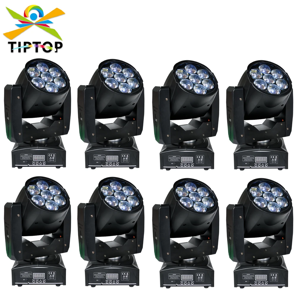 Светодиодный прожектор 8xlot 7x12W RGBW 4-в-1 Zoom, светодиодный прожсветильник Тор с движущейся головкой и эффектом мытья, DMX 16-канальный светодиодный дисплей, 3-контактный разъем XLR DMX512
Светодиодный прожектор 8xlot 7x12W RGBW 4-в-1 Zoom, светодиодный прожсветильник Тор с движущейся головкой и эффектом мытья, DMX 16-канальный светодиодный дисплей, 3-контактный разъем XLR DMX512