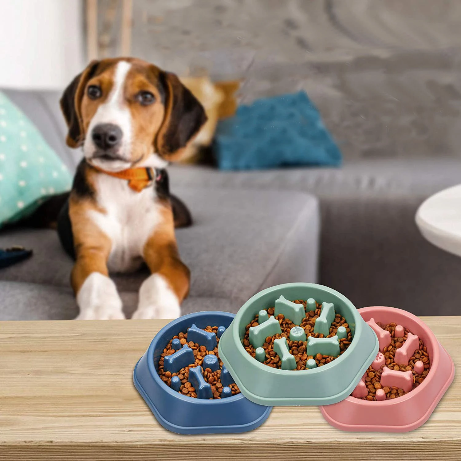 Pet Slow Food Bowl Small Dog Choke-proof Bowl Non-slip Slow Food Feeder Dog Rice Bowl Pet Supplies Available for Cats and Dogs
Pet Slow Food Bowl Small Dog Choke-proof Bowl Non-slip Slow Food Feeder Dog Rice Bowl Pet Supplies Available for Cats and Dogs