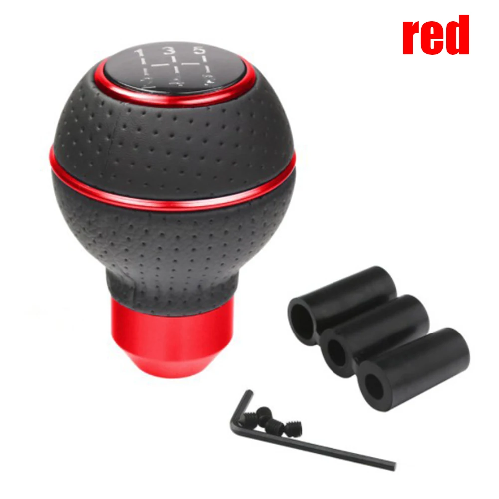 Car Leather Gear Shift Head Wave Stick Head Gear Lever 5Speed Suitable for a Wide Range of Vehicles Universal Fit
Car Leather Gear Shift Head Wave Stick Head Gear Lever 5Speed Suitable for a Wide Range of Vehicles Universal Fit