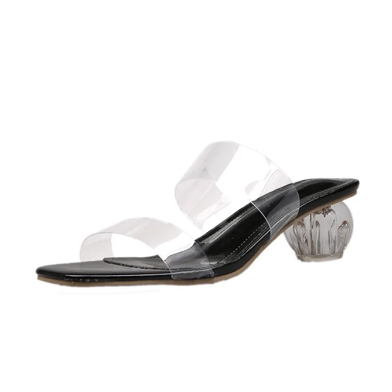 Transparent High Heels Women Square Toe Sandals Summer Shoes Woman Clear High Pumps Wedding Jelly Buty Damskie Heels Slippers
Transparent High Heels Women Square Toe Sandals Summer Shoes Woman Clear High Pumps Wedding Jelly Buty Damskie Heels Slippers