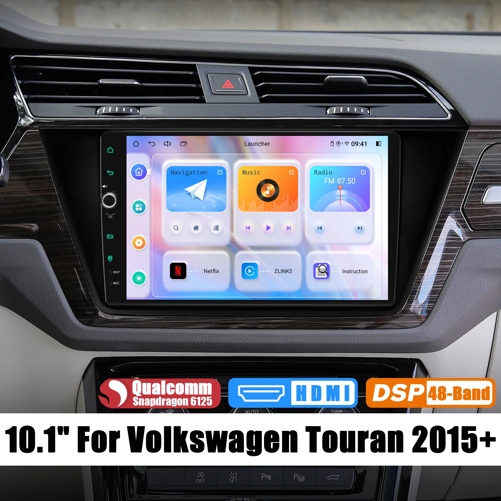 JOYING Upgrade Android Car Stereo Radio Multimedia Player With Apple Carplay For Volkswagen Touran 2015+ With Canbus System
JOYING Upgrade Android Car Stereo Radio Multimedia Player With Apple Carplay For Volkswagen Touran 2015+ With Canbus System