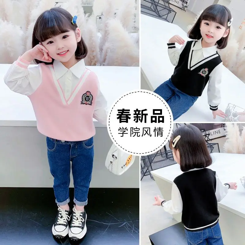 Girls' Shirt 2023 New Western Style Spring and Autumn Children's Baby Spring Clothes
Girls' Shirt 2023 New Western Style Spring and Autumn Children's Baby Spring Clothes