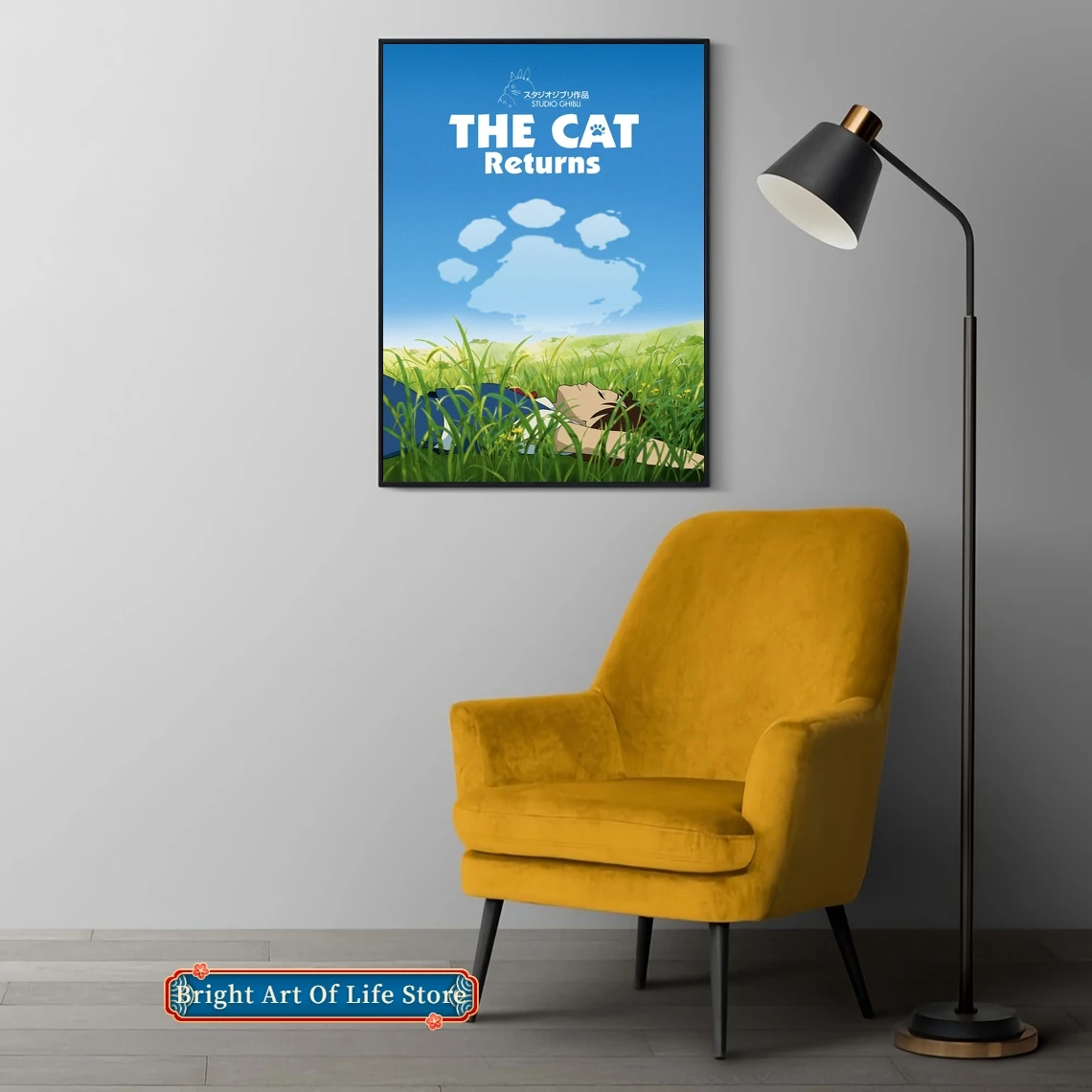 The Cat Returns (2002) Anime Poster Movie Cover Photo Canvas Print Apartment Home Decor Wall Painting (Unframed)
The Cat Returns (2002) Anime Poster Movie Cover Photo Canvas Print Apartment Home Decor Wall Painting (Unframed)
