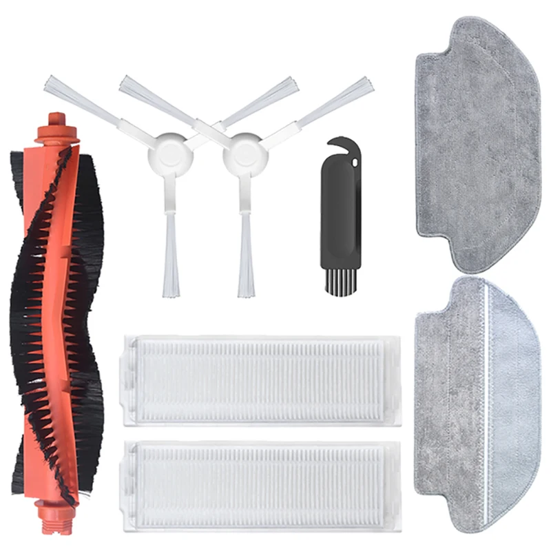 8Pcs For Xiaomi Mijia STYTJ02YM Robot Vacuum Cleaner Main/Side Brush Hepa Filter Mop Cloth Parts Accessories
8Pcs For Xiaomi Mijia STYTJ02YM Robot Vacuum Cleaner Main/Side Brush Hepa Filter Mop Cloth Parts Accessories