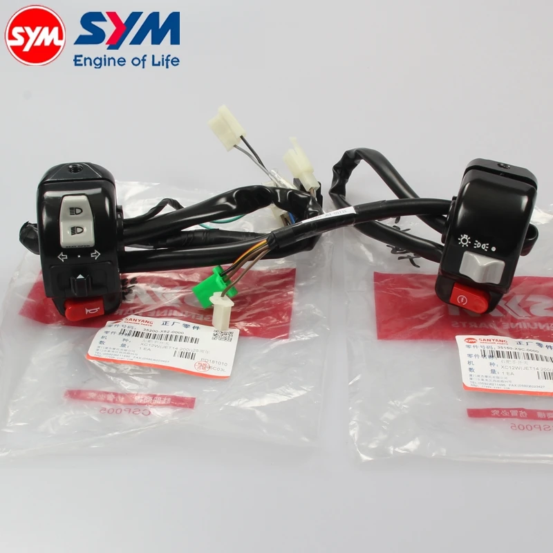 For Sym Jet 14 125 / 50 Motorcycle Original Rotary Handle Left and Right Combination Switch Buttons
For Sym Jet 14 125 / 50 Motorcycle Original Rotary Handle Left and Right Combination Switch Buttons