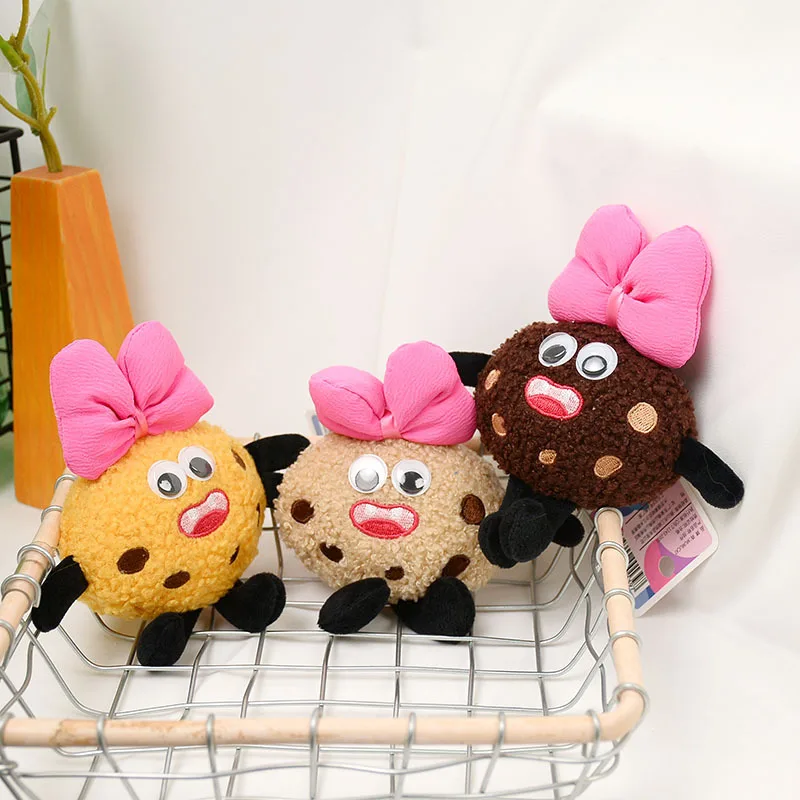 new Boutique Soft Cute Beautiful Cookie Plush Pendant Bow Tie Doll Keychain Bag Accessories
new Boutique Soft Cute Beautiful Cookie Plush Pendant Bow Tie Doll Keychain Bag Accessories