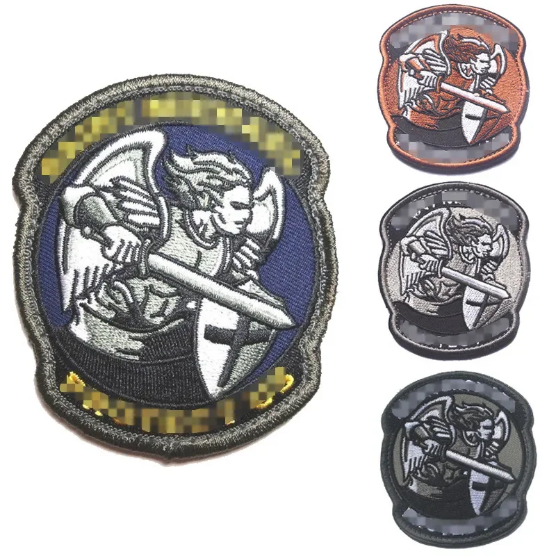ST.Michael Protectus Archangel Knight Embroidered Hook and Loop Patches for Clothing Armband Tactical Morale Badge on Backpack
ST.Michael Protectus Archangel Knight Embroidered Hook and Loop Patches for Clothing Armband Tactical Morale Badge on Backpack