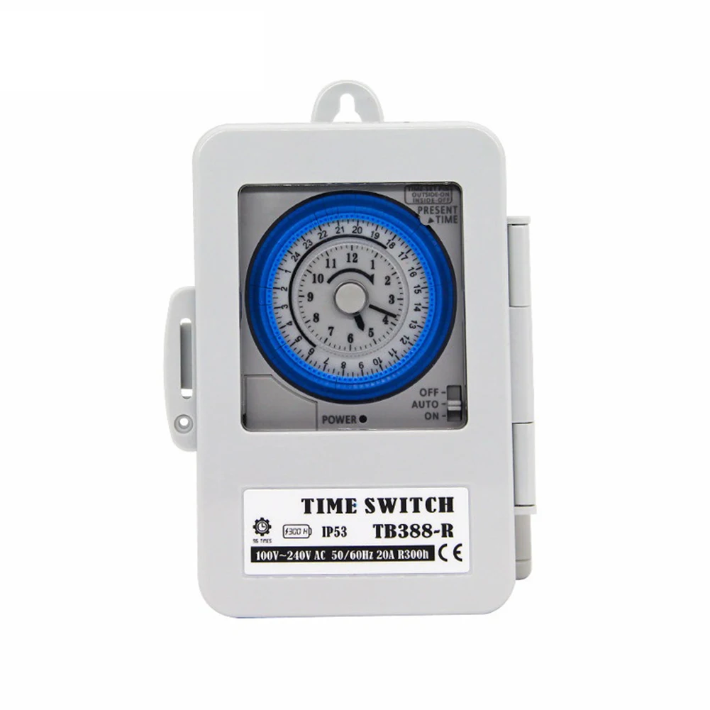 Waterproof 24 Hour Timer Switch Reliable Performance and Wide Application Range Control your Devices with Ease
Waterproof 24 Hour Timer Switch Reliable Performance and Wide Application Range Control your Devices with Ease