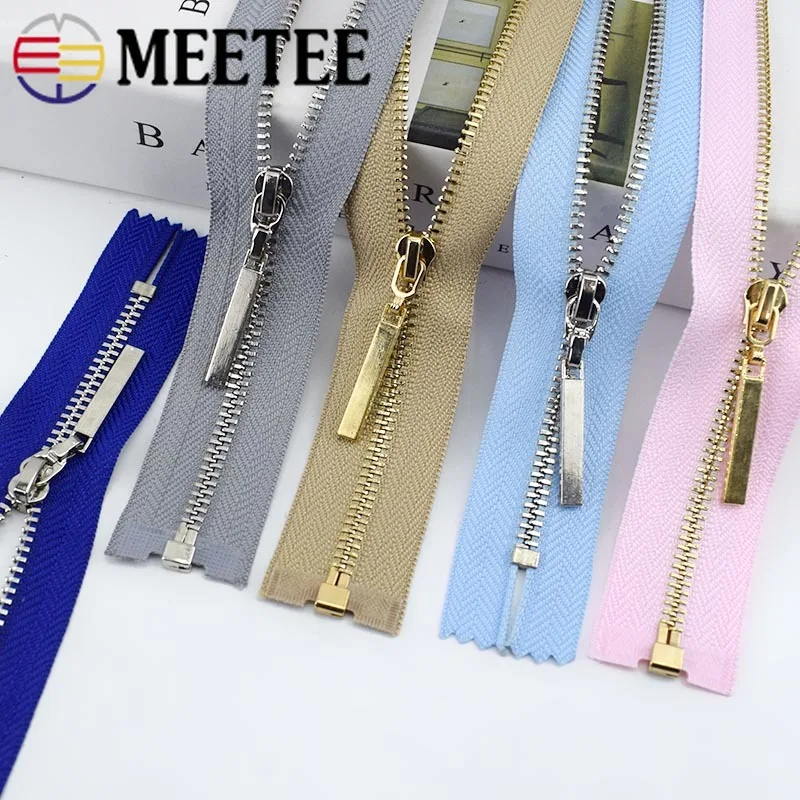 2Pcs 3# Metal Zipper 20-70cm Close Open End Gold Silver Tooth Auto Lock Decorative Zip Jacket Bag Clothes DIY Sewing Accessories
2Pcs 3# Metal Zipper 20-70cm Close Open End Gold Silver Tooth Auto Lock Decorative Zip Jacket Bag Clothes DIY Sewing Accessories